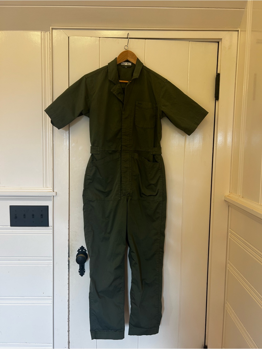 Alex Mill Olive Green Utility Shirt